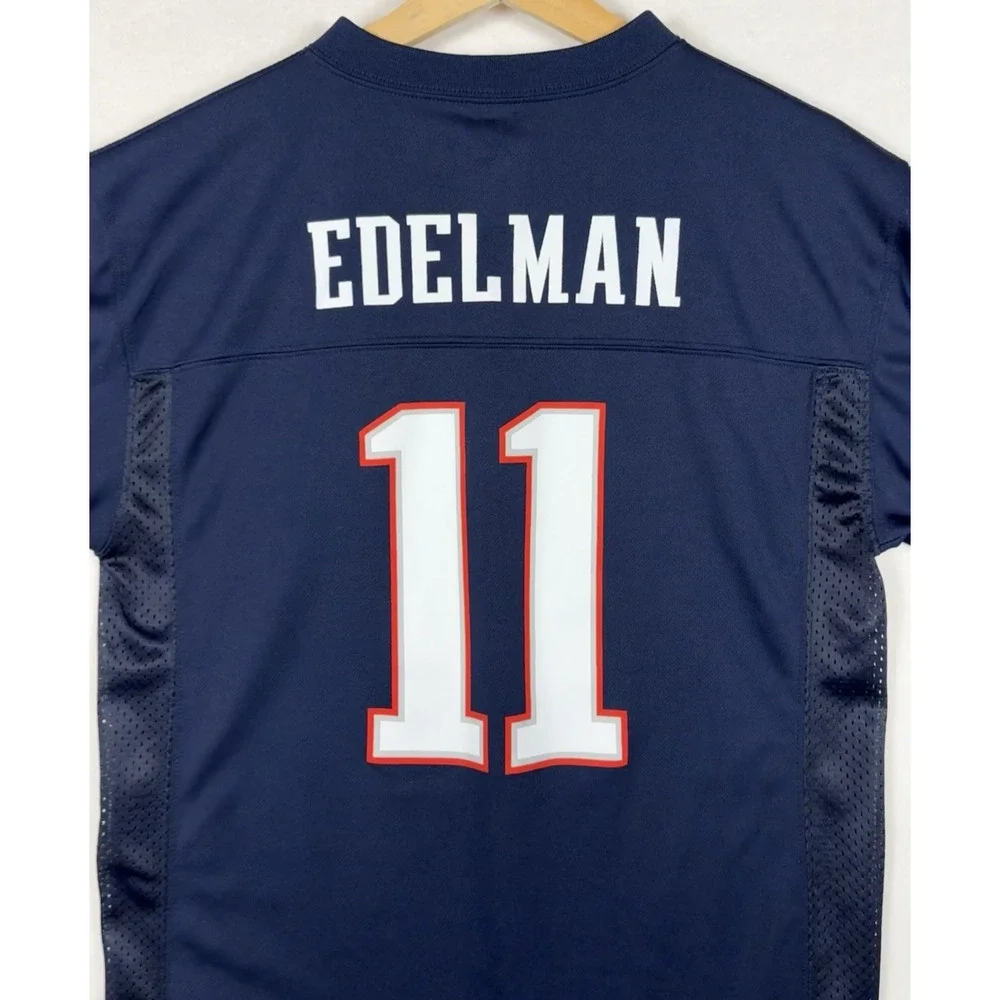 New England‎ Patriots Julian Edelman Jersey Youth Large 14/16 NFL Team Apparel